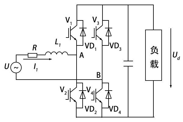 单相全桥PWM整流线路